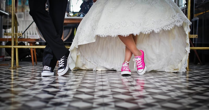 Whimsical Bridal Shoes
